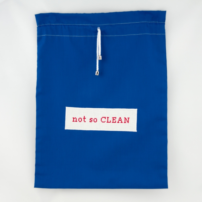 Zdjęcie produktu worek z bawełny z napisem not so Clean